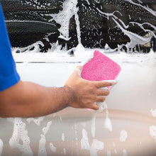 Charger l'image dans la galerie, HOMEXCEL Blue Microfiber Applicator Pads 8 Pack, Scratch-Free Car Wash Sponge for Cleaning, Premium Wax Foam Applicator Pads for Car Detailing, 5”x3”