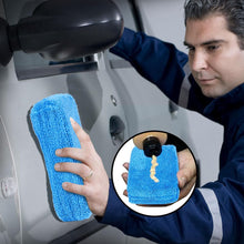 Charger l'image dans la galerie, HOMEXCEL Blue Microfiber Applicator Pads 8 Pack, Scratch-Free Car Wash Sponge for Cleaning, Premium Wax Foam Applicator Pads for Car Detailing, 5”x3”