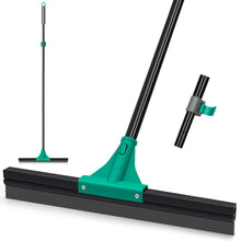 Charger l'image dans la galerie, Lien affilié - JEHONN Floor Squeegee Heavy Duty with 58.3 inches Long Handle, Rubber Scraper Broom for Cleaning Foam Water on Garage Concrete Bathroom Tile Marble Shower Glass Shop Deck Window Indoor Outdoor