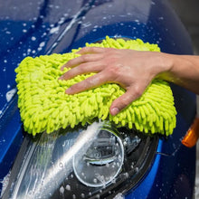 Charger l'image dans la galerie, Chemical Guys Chenille Premium Scratch-Free Microfiber Wash Mitt Green, Great for Cars, Trucks, SUVs, RVs &amp; More (2 Pack)