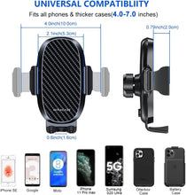 Charger l'image dans la galerie, Lien affilié - Miracase Phone Holder for Car Vent【2026 Wider Clamp &amp; Metal Hook】 Car Phone Holder Mount for Vent Clip Hand Free Cell Phone Car Mount for iPhone 17 Pro Max 16 15 14 13 12 Samsung S25 Car Accesorries