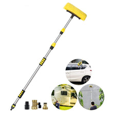 Charger l'image dans la galerie, Lien affilié - Buyplus 5-12 Foot (20 ft Reach) Car Wash Brush with 12-Inch Soft Bristle, On/Off Switch Telescopic Car Truck Boat Washing Brush with Hose Attachment for Cleaning RVs, House Siding, Floors and More!