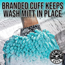 Charger l'image dans la galerie, Chemical Guys Chenille Premium Scratch-Free Microfiber Wash Mitt Green, Great for Cars, Trucks, SUVs, RVs &amp; More (2 Pack)
