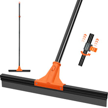 Charger l'image dans la galerie, Lien affilié - JEHONN Floor Squeegee Heavy Duty with 58.3 inches Long Handle, Rubber Scraper Broom for Cleaning Foam Water on Garage Concrete Bathroom Tile Marble Shower Glass Shop Deck Window Indoor Outdoor