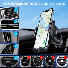 Charger l'image dans la galerie, Lien affilié - Miracase Phone Holder for Car Vent【2026 Wider Clamp &amp; Metal Hook】 Car Phone Holder Mount for Vent Clip Hand Free Cell Phone Car Mount for iPhone 17 Pro Max 16 15 14 13 12 Samsung S25 Car Accesorries