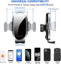 Charger l'image dans la galerie, Lien affilié - Miracase Phone Holder for Car Vent【2026 Wider Clamp &amp; Metal Hook】 Car Phone Holder Mount for Vent Clip Hand Free Cell Phone Car Mount for iPhone 17 Pro Max 16 15 14 13 12 Samsung S25 Car Accesorries