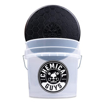 Charger l'image dans la galerie, Lien affilié-  Chemical Guys Heavy Duty Ultra Clear Detailing Bucket (4.5 Gal) and Bucket Lid (for Car Wash, Boat, Truck, RV, Fishing &amp; More)