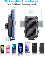 Charger l'image dans la galerie, Lien affilié - Miracase Phone Holder for Car Vent【2026 Wider Clamp &amp; Metal Hook】 Car Phone Holder Mount for Vent Clip Hand Free Cell Phone Car Mount for iPhone 17 Pro Max 16 15 14 13 12 Samsung S25 Car Accesorries