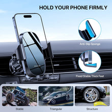 Charger l'image dans la galerie, Lien affilié - Miracase Phone Holder for Car Vent【2026 Wider Clamp &amp; Metal Hook】 Car Phone Holder Mount for Vent Clip Hand Free Cell Phone Car Mount for iPhone 17 Pro Max 16 15 14 13 12 Samsung S25 Car Accesorries