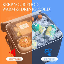 Charger l'image dans la galerie, Lien affilié-  HOTOR Trunk Organizer - Car Organizer, Foldable Trunk organizer for SUVs &amp; Sedans, Car Accessories, Tools, Sundries, 2 Compartments, Black