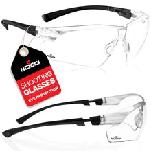 Charger l'image dans la galerie, Lien affilié - NoCry Safety Glasses with Clear Anti Fog Scratch Resistant Wrap-Around Lenses and Non-Slip Grips, UV Protection. Adjustable (Clear, Black &amp; Red)
