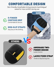 Charger l'image dans la galerie, Lien afffilié- Magic Brush Glove Pet Hair - 2 Pack Electrostatic Grooming Removal Gloves for Dogs and Cats, The Magic Brush Pure Path Yomi Pet Grooming Needs, Fur Remover for Furniture, Clothes, Car Seats (Blue)