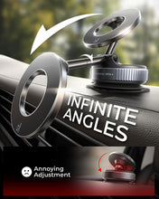 Charger l'image dans la galerie, Lien affillié - MRGLAS 2025 Upgraded Vacuum Suction Phone Holder for Car, Magsafe Car Phone Holder Mount, [89+LBS Suction &amp; 2800gf Magnetic] 360° Adjustable Shower &amp; Wall Mount, Car Accessories for iPhone 17 Pro Max
