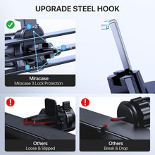 Charger l'image dans la galerie, Lien affilié - Miracase Phone Holder for Car Vent【2026 Wider Clamp &amp; Metal Hook】 Car Phone Holder Mount for Vent Clip Hand Free Cell Phone Car Mount for iPhone 17 Pro Max 16 15 14 13 12 Samsung S25 Car Accesorries