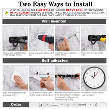 Charger l'image dans la galerie, 3 Racks and 4 Hooks Broom and Mop Holder Wall Mounted Garage Organizer Storage Tool Racks Stainless Steel Heavy Duty Hooks Self Adhesive Solid Non-slip Wall Hangers for Home Kitchen Garden Laundry