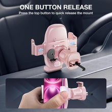 Charger l'image dans la galerie, Lien affilié - Miracase Phone Holder for Car Vent【2026 Wider Clamp &amp; Metal Hook】 Car Phone Holder Mount for Vent Clip Hand Free Cell Phone Car Mount for iPhone 17 Pro Max 16 15 14 13 12 Samsung S25 Car Accesorries