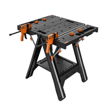 Charger l'image dans la galerie, WORX WX051 Pegasus Folding Work Table with Quick Clamps