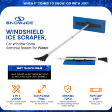 Charger l'image dans la galerie, Lien affilié - Snow Joe SJBLZD 46 po Balai - neige avec grattoir
