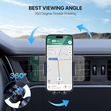 Charger l'image dans la galerie, Lien affilié - Miracase Phone Holder for Car Vent【2026 Wider Clamp &amp; Metal Hook】 Car Phone Holder Mount for Vent Clip Hand Free Cell Phone Car Mount for iPhone 17 Pro Max 16 15 14 13 12 Samsung S25 Car Accesorries