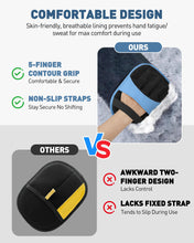 Charger l'image dans la galerie, Lien afffilié- Magic Brush Glove Pet Hair - 2 Pack Electrostatic Grooming Removal Gloves for Dogs and Cats, The Magic Brush Pure Path Yomi Pet Grooming Needs, Fur Remover for Furniture, Clothes, Car Seats (Blue)