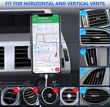 Charger l'image dans la galerie, Lien affilié - Miracase Phone Holder for Car Vent【2026 Wider Clamp &amp; Metal Hook】 Car Phone Holder Mount for Vent Clip Hand Free Cell Phone Car Mount for iPhone 17 Pro Max 16 15 14 13 12 Samsung S25 Car Accesorries
