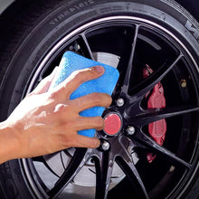 Charger l'image dans la galerie, HOMEXCEL Blue Microfiber Applicator Pads 8 Pack, Scratch-Free Car Wash Sponge for Cleaning, Premium Wax Foam Applicator Pads for Car Detailing, 5”x3”