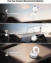 Charger l'image dans la galerie, Lien affillié - MRGLAS 2025 Upgraded Vacuum Suction Phone Holder for Car, Magsafe Car Phone Holder Mount, [89+LBS Suction &amp; 2800gf Magnetic] 360° Adjustable Shower &amp; Wall Mount, Car Accessories for iPhone 17 Pro Max