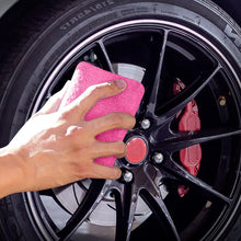 Charger l'image dans la galerie, HOMEXCEL Blue Microfiber Applicator Pads 8 Pack, Scratch-Free Car Wash Sponge for Cleaning, Premium Wax Foam Applicator Pads for Car Detailing, 5”x3”