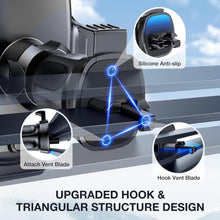 Charger l'image dans la galerie, Lien affilié - Miracase Phone Holder for Car Vent【2026 Wider Clamp &amp; Metal Hook】 Car Phone Holder Mount for Vent Clip Hand Free Cell Phone Car Mount for iPhone 17 Pro Max 16 15 14 13 12 Samsung S25 Car Accesorries
