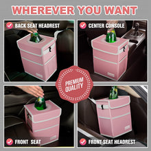 Charger l'image dans la galerie, Lien - affilié - K KNODEL Car Trash Can, Waterproof Auto Garbage Can, Car Trash Can with Lid, Leak-Proof Car Storage Bag, Car Bin Hanging (Medium, Black)