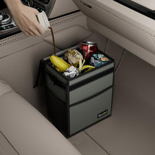 Charger l'image dans la galerie, Lien - affilié - K KNODEL Car Trash Can, Waterproof Auto Garbage Can, Car Trash Can with Lid, Leak-Proof Car Storage Bag, Car Bin Hanging (Medium, Black)