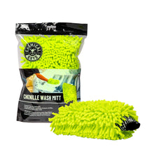 Charger l'image dans la galerie, Chemical Guys Chenille Premium Scratch-Free Microfiber Wash Mitt Green, Great for Cars, Trucks, SUVs, RVs &amp; More (2 Pack)