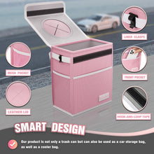 Charger l'image dans la galerie, Lien - affilié - K KNODEL Car Trash Can, Waterproof Auto Garbage Can, Car Trash Can with Lid, Leak-Proof Car Storage Bag, Car Bin Hanging (Medium, Black)