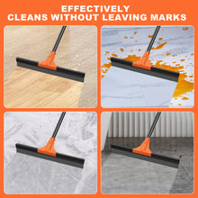 Charger l'image dans la galerie, Lien affilié - JEHONN Floor Squeegee Heavy Duty with 58.3 inches Long Handle, Rubber Scraper Broom for Cleaning Foam Water on Garage Concrete Bathroom Tile Marble Shower Glass Shop Deck Window Indoor Outdoor