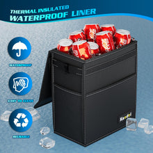 Charger l'image dans la galerie, Lien - affilié - K KNODEL Car Trash Can, Waterproof Auto Garbage Can, Car Trash Can with Lid, Leak-Proof Car Storage Bag, Car Bin Hanging (Medium, Black)