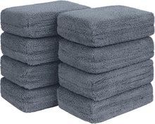 Charger l'image dans la galerie, HOMEXCEL Blue Microfiber Applicator Pads 8 Pack, Scratch-Free Car Wash Sponge for Cleaning, Premium Wax Foam Applicator Pads for Car Detailing, 5”x3”