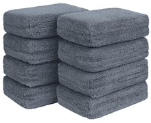 Charger l'image dans la galerie, HOMEXCEL Blue Microfiber Applicator Pads 8 Pack, Scratch-Free Car Wash Sponge for Cleaning, Premium Wax Foam Applicator Pads for Car Detailing, 5”x3”
