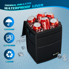 Charger l'image dans la galerie, Lien - affilié - K KNODEL Car Trash Can, Waterproof Auto Garbage Can, Car Trash Can with Lid, Leak-Proof Car Storage Bag, Car Bin Hanging (Medium, Black)