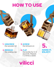 Charger l'image dans la galerie, Lien affilié - Vilicci Tobacco Vanilla Car Air Freshener – Luxury Vegan Hanging Car Perfume, Long-Lasting Auto &amp; Home Fragrance, Premium Car Diffuser, Odor-Eliminating &amp; Cruelty-Free Car Freshener