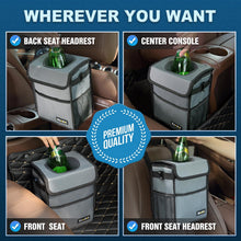 Charger l'image dans la galerie, Lien - affilié - K KNODEL Car Trash Can, Waterproof Auto Garbage Can, Car Trash Can with Lid, Leak-Proof Car Storage Bag, Car Bin Hanging (Medium, Black)