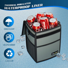 Charger l'image dans la galerie, Lien - affilié - K KNODEL Car Trash Can, Waterproof Auto Garbage Can, Car Trash Can with Lid, Leak-Proof Car Storage Bag, Car Bin Hanging (Medium, Black)
