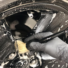 Charger l'image dans la galerie, Premium Car Detailing Brush Set - Professional 3 Pack Kit Detail Brushes with Soft Boars Hair Bristles for Auto Interior &amp; Exterior - for Cleaning Leather Seats, Air Vents, Wheels &amp; Emblems