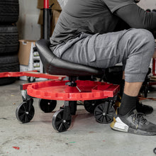 Charger l'image dans la galerie, Lien affilié  - Traxion 2-700 Progear Mobile Rolling Gear Seat W/Equipment Tray and Five All-Terrain 5" Casters